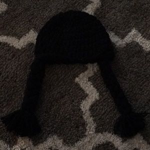 Wednesday Addams crochet hat